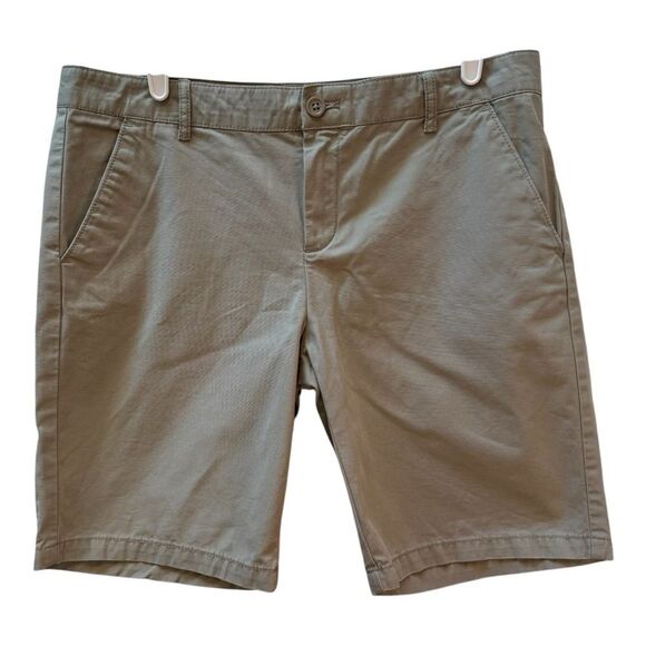 Gap Khaki Shorts Womens Size 8 Cotton Casual Everyday Wear - Picture 1 of 8